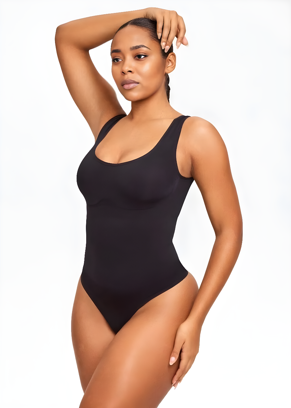 Ultimate Comfort Tank Bodysuit with a Thong Fit