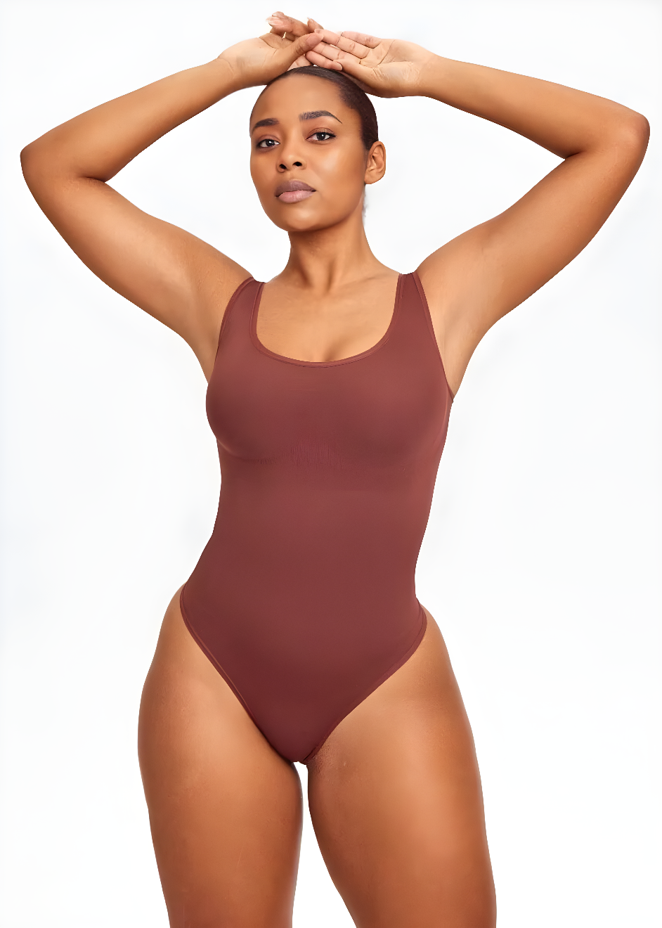 Ultimate Comfort Tank Bodysuit with a Thong Fit